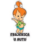 Naljepnica Frajerica u autu